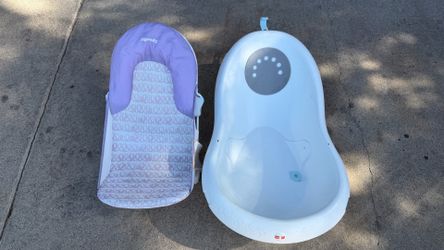 Baby tub $15 for both pick up only bonanza and lamb