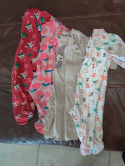 6-9 Month Baby Girl PJs