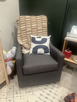 Grey Rocking Chair