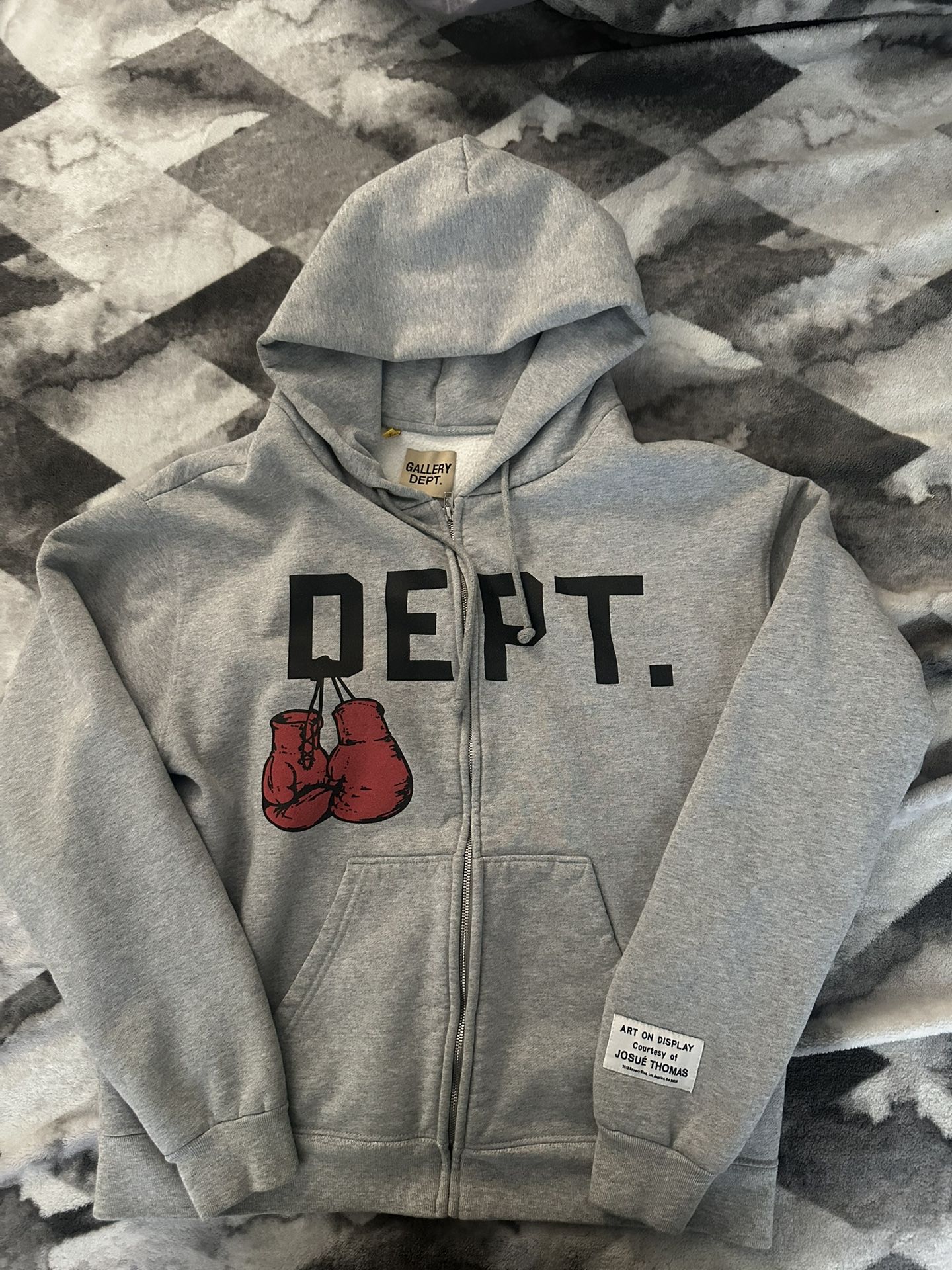 Gallery Dept Zip Up Hoodie