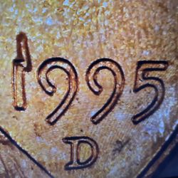 1995 D Penny 