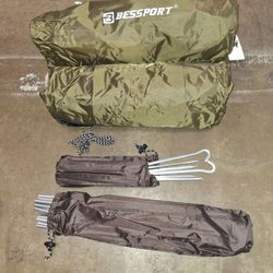 One. Person. Tent