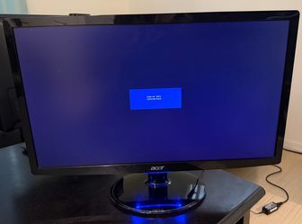 Acer 23-inch ultra-slim LED-backlit vivid 1080p LCD monitor