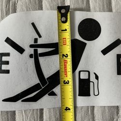 Gas Decal Low On Gas