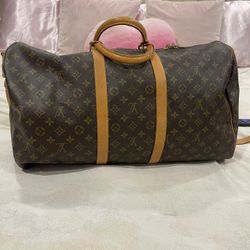 Louis Vuitton Monogram Keepall 55