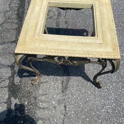 Marble End Table 
