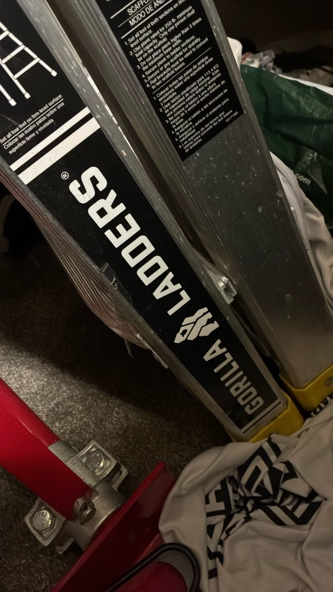 Gorilla Ladder 22 Foot Folding Adjustable Interlocking Ladder