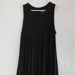 Women's Black Sleeveless Dress Size XXL