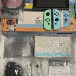 Nintendo Switch Animal Crossing Edition Complete Box – Like New
