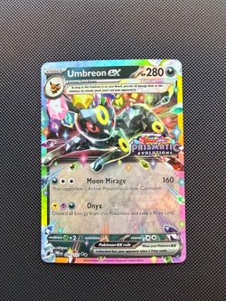 Umbreon EX Prismatic Stamped