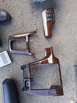 2000 THRU 2004 SUBARU LEGACY OUTBACK WOODEN TRIM BEZELS