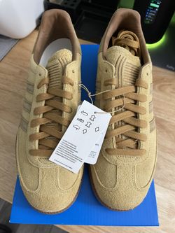 adidas gazelle silver green womens adidas Golf Originals Samba Spikeless Golf Shoes Rustic Orange/Footwear  White/Gum