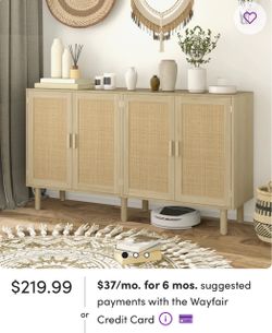 Brand New! Sideboard buffet cabinet