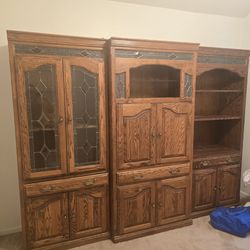 Antique Cabinets (3 pieces)