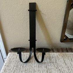 Metal Wall Candle Holder 