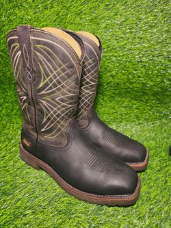 ARIAT MEN'S WATERPROOF STEEL-TOE WORK BOOT 10.5EE