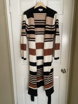 Women’s Acoa Long Sweater Wrap, Size M