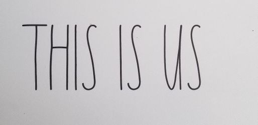 Rae Dunn Frame "THIS IS US"
