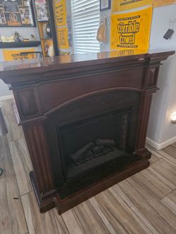 Large electric chimney