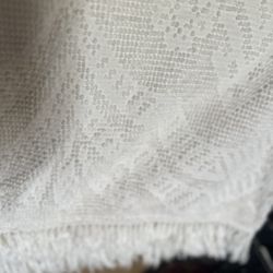 Beautiful White Vintage Spread 