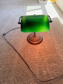 Vintage Bankers Lamp