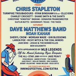 ExtraInningsFestival. NO DIGITAL TICKETS EXIST