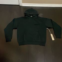 Black Essentials Hoodie Size XXS 