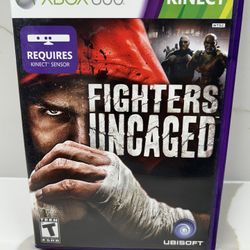 Fighters Uncaged (Microsoft Xbox 360, 2010) Complete