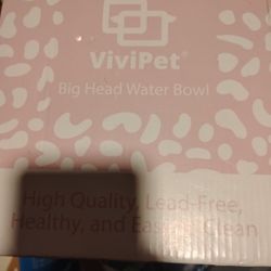 Big Head Water Bowl For Pets
