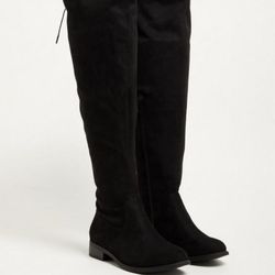 Torrid Black Thigh High over The Knee Boots
