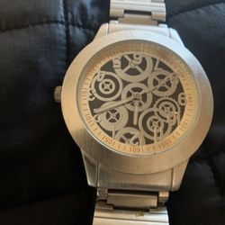 Gears Watch Stainless Steel Japanese Movement