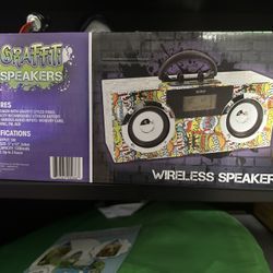Graffiti Bluetooth Stereo Speaker