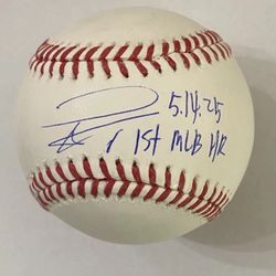 Hye Seong Kim Dodgers Signed Autographed “1st MLB HR 5.14.25” Baseball