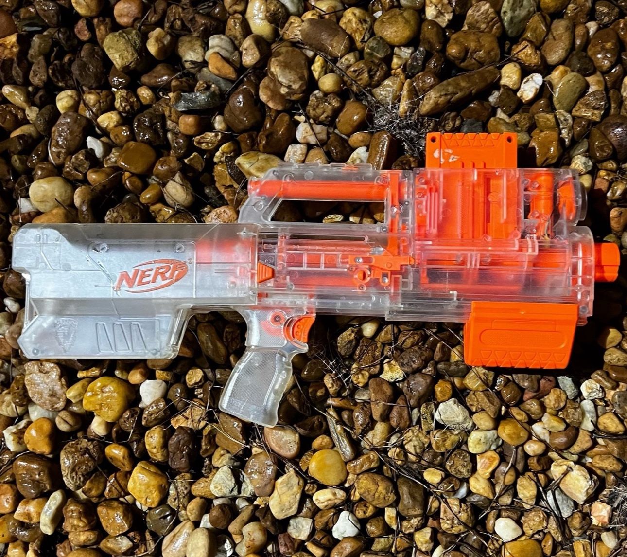 Nerf N Strike Clear Series Deploy Cs-6 Blaster