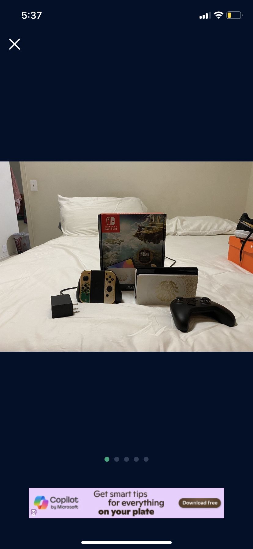 Nintendo Switch Legend Of Zelda Edition