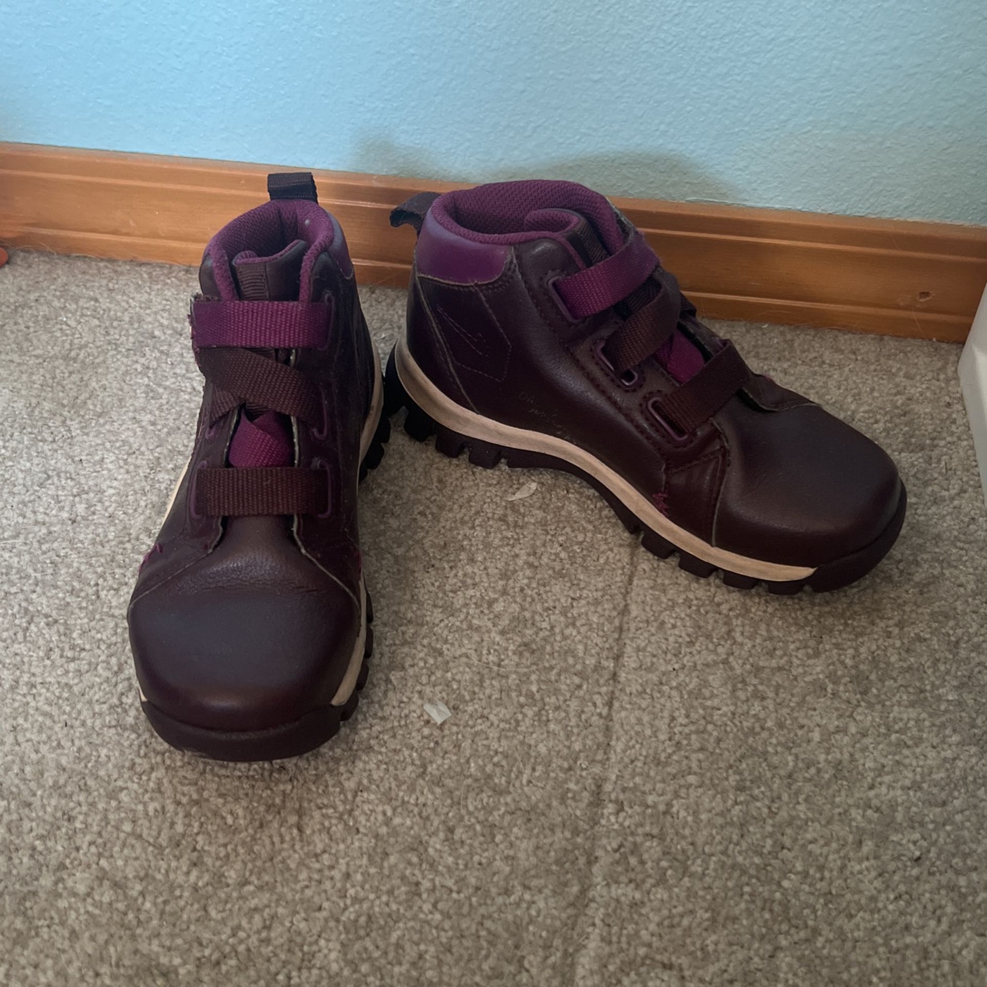 Nike Manoa Leather GS Boot Violet Ore (KIDS)