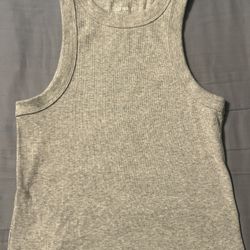Grey Old Navy Ribbed Tank Top 🩶
