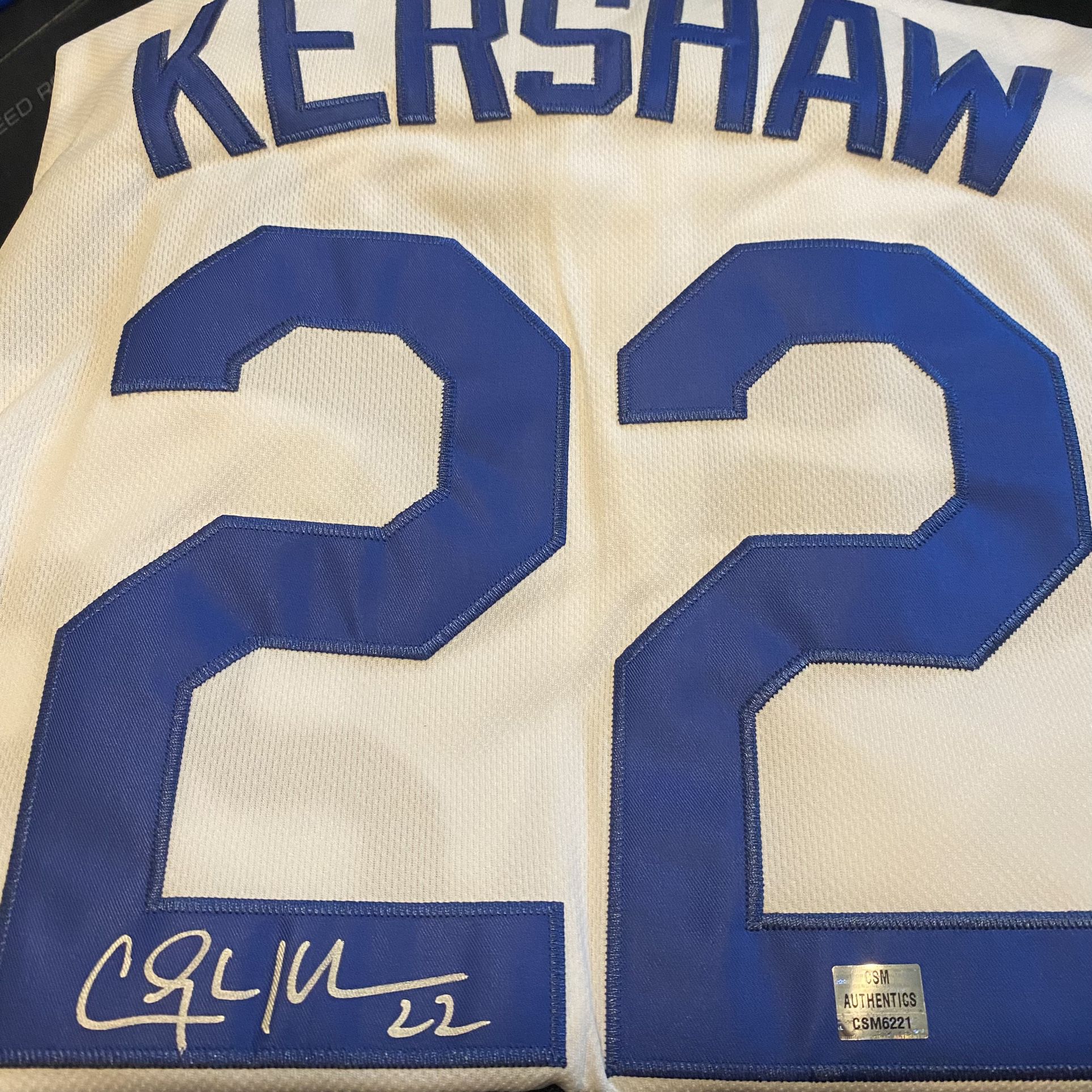 Clayton Kershaw Autograph Jersey Los Angeles Dodgers for Sale in