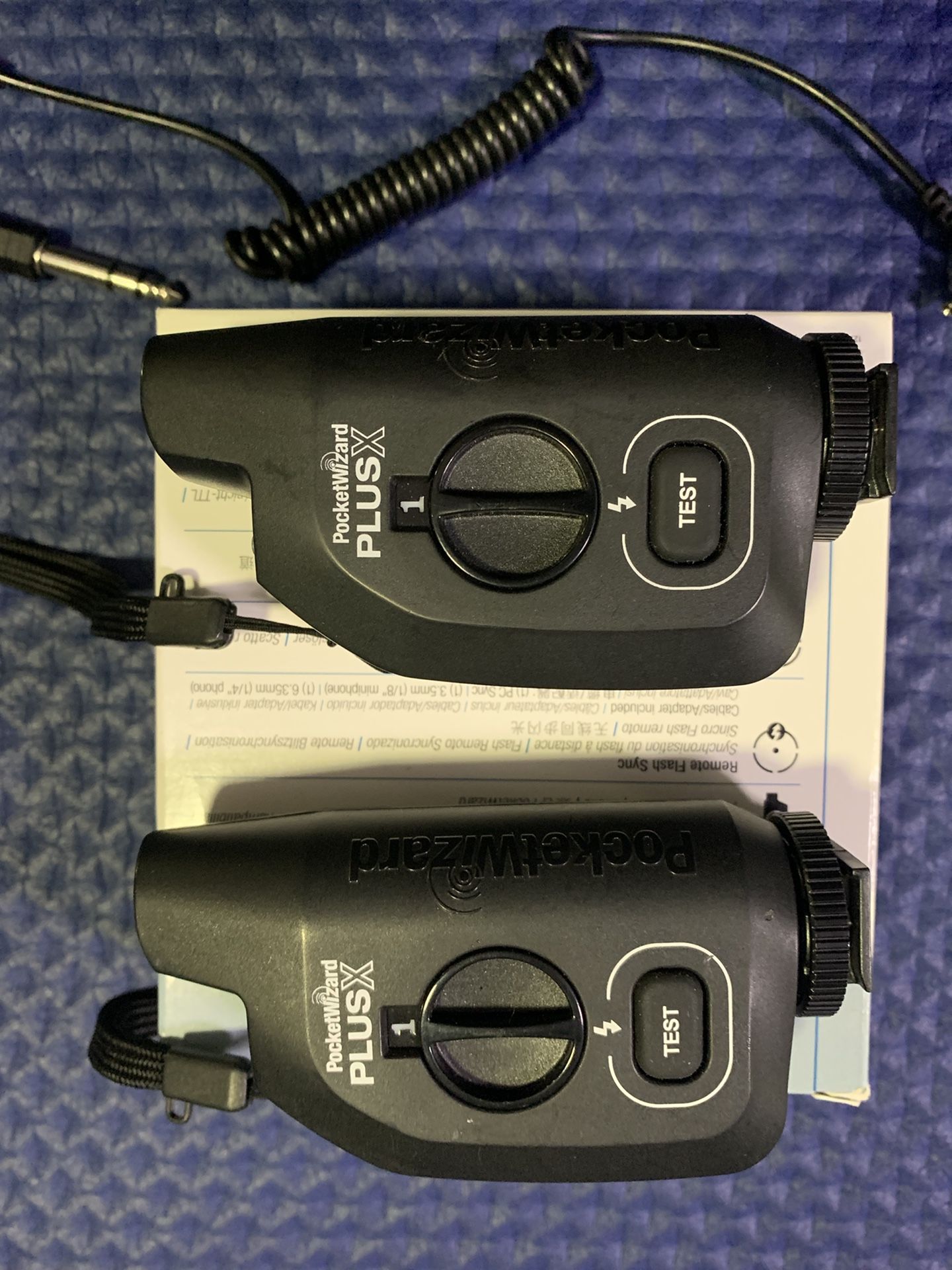 Pocket Wizard plus X transceiver 2 pack