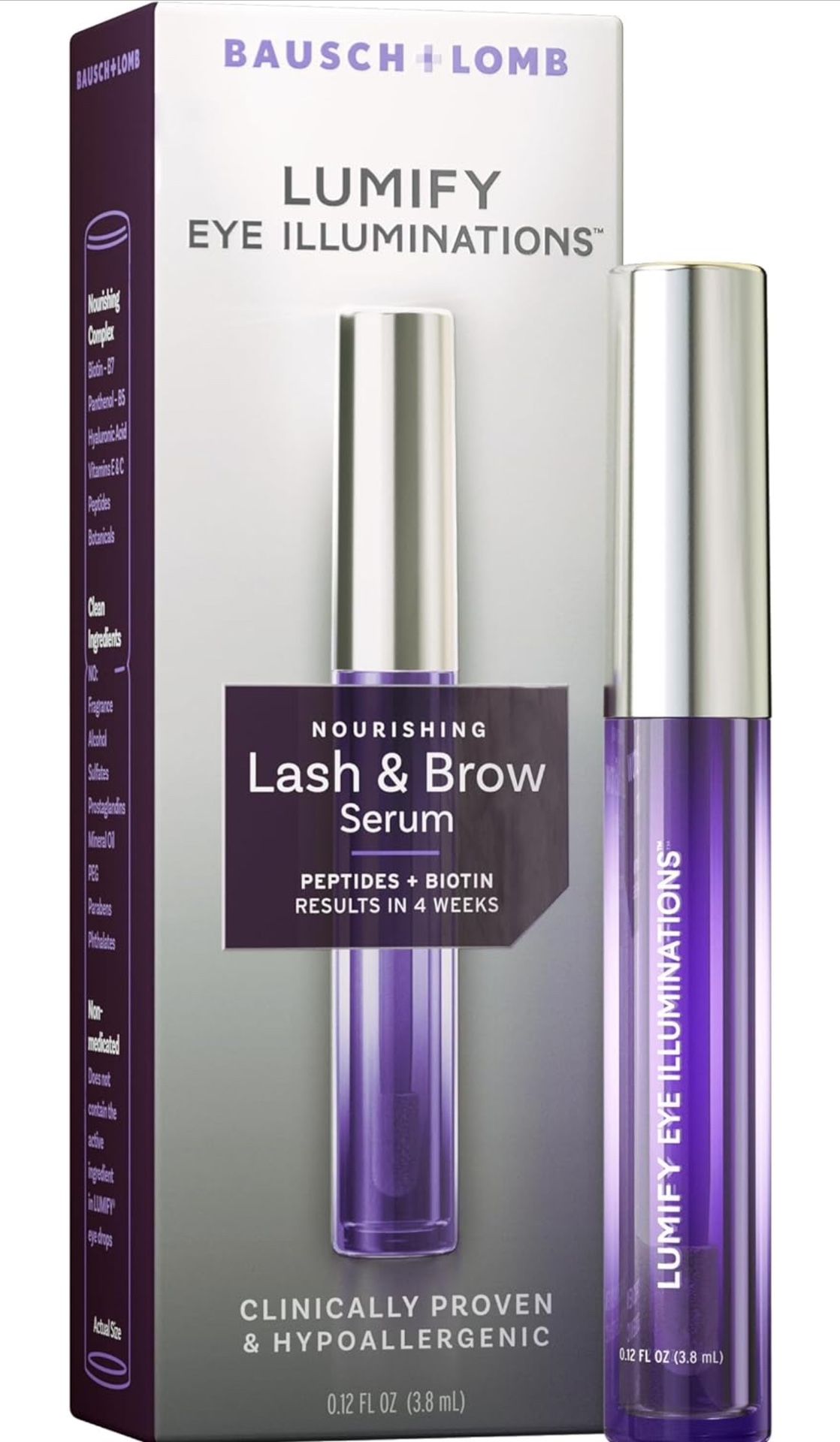 LUMIFY Eye Illuminations™ Nourishing Lash & Brow Serum 0.12