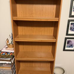 Nice Wood Bookcase - Free