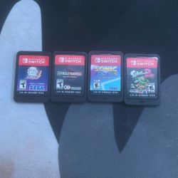 Splatoon 2, Sonic Color Ultimate, Demon Slayer Hinokami Chronicles, Hyrule Warriors Age Of Calamity