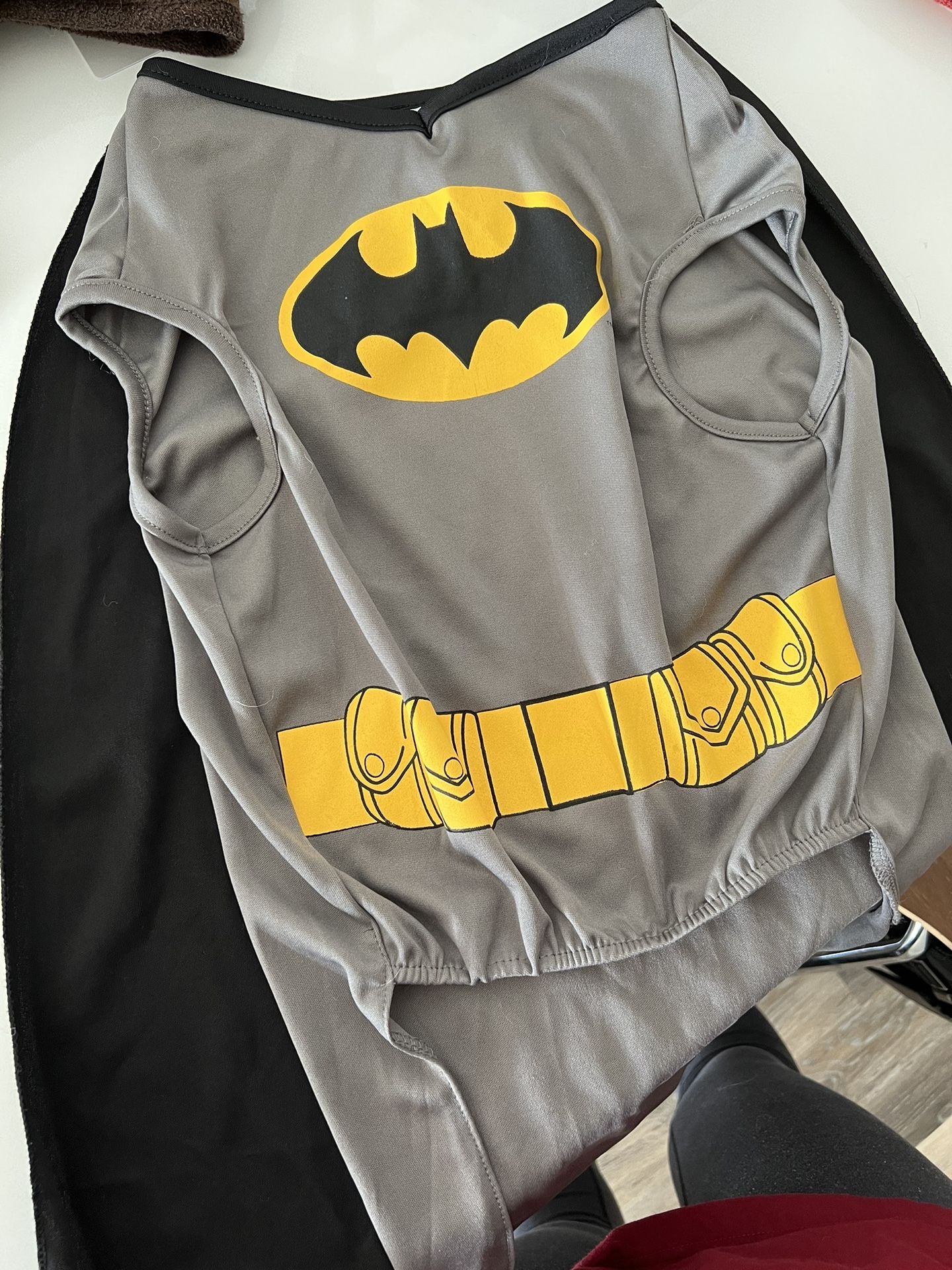 Batman Dog Costume With Cape