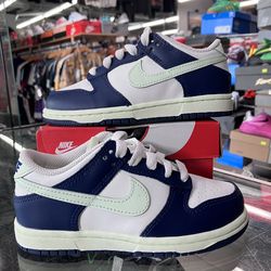 Nike Dunk Low PS Sail Midnight Navy Volt Tint