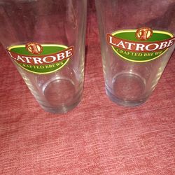2 Latrobe Old Glasses