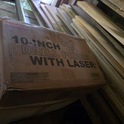 New Wen10in. Drill Press With Lazer