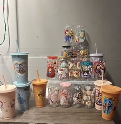 Many Characters, and styles available Decorated Cup