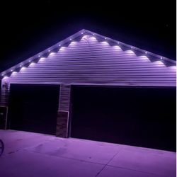 Permanent Outdoor Lights for House, 150ft Smart RGB LED Lights Outside with 16 Million DIY Colors, IP67 Waterproof Eternity Eaves Lighting for Christm