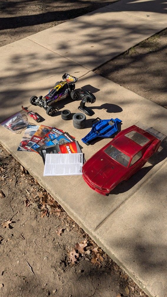 Traxxas Bandit VXL With Drag Conversion Parts