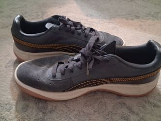 Puma GV Special Grey Suede Sneakers Mens Size 13 - Gum Sole